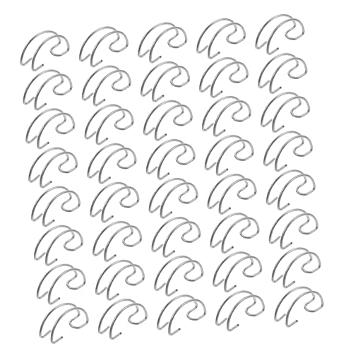 ifundom 40Stücke Türhaken Für Käfige Mehrzweckhaken Für Vogel Und Kaninchenkäfige Rostfrei Und Langlebig Einfache Installation Für Optimale Tierhaltung von ifundom