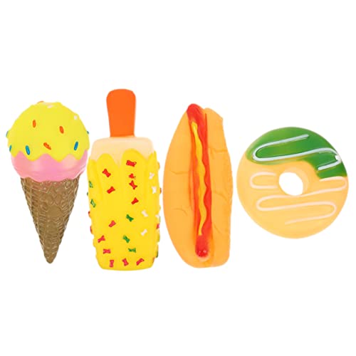 ifundom 4 Stück Kauspielzeug für Kleine und Mittelgroße Hunde Interaktives Sicheres Vinylspielzeug mit Quietsche Fördert das Kauen und Spielverhalten ifundom 4 Stück Kauspielzeug für Kleine und Mittelgroße Hunde Interaktives Sicheres Vinylspielzeug mit Quietsche Fördert das Kauen und Spielverhalten von ifundom