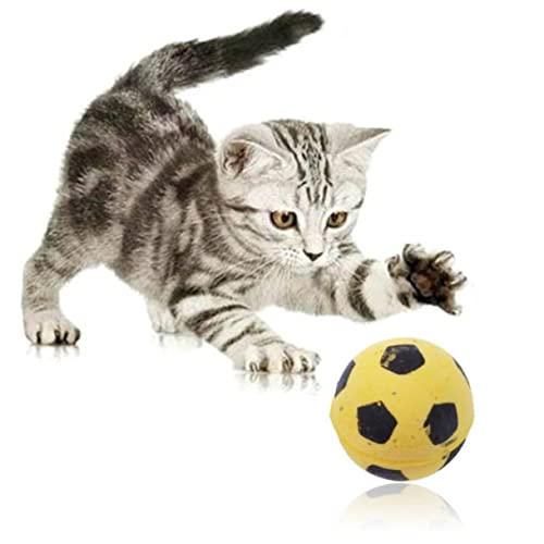 ifundom 4Stücke Fußballspielzeug für Katzen Interaktives Kätzchen Material Fördert Schont Möbel und Böden Gemischte ifundom 4Stücke Fußballspielzeug für Katzen Interaktives Kätzchen Material Fördert Schont Möbel und Böden Gemischte von ifundom
