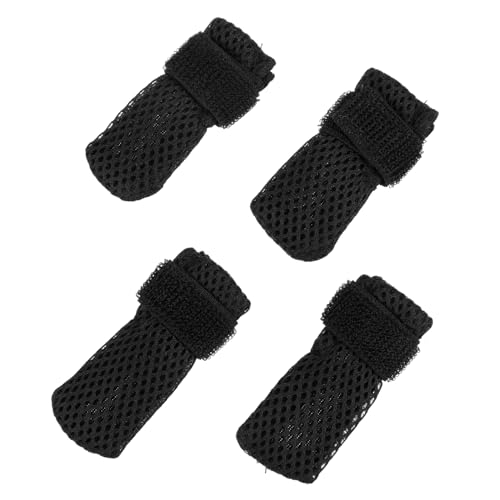 ifundom 4Stücke Katzenpfoten Schutzsocken Kappen Für Katzen Atmungsaktive Hausschuh Abdeckungen Für Medikamentengabe Und Pfotenpflege von ifundom
