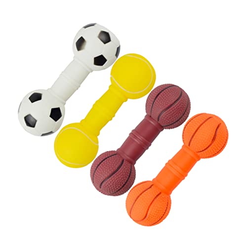 ifundom 4Stücke Vinyl Mit Interaktive Molarspielzeuge Für Oralreinigung Für Welpen Und Kleine Langlebig Für Tägliches ifundom 4Stücke Vinyl Mit Interaktive Molarspielzeuge Für Oralreinigung Für Welpen Und Kleine Langlebig Für Tägliches von ifundom