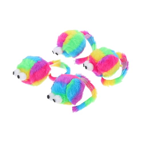 ifundom 4pcs Niedliche Interaktive Plüschmaus -Katzen -Spielzeug -Spielzeug Realistische Und Unscharfe Mäuse Für Katzen Weiche Plüschmaus -Form -spielzeugkatze Kauen -mausspielzeug ifundom 4pcs Niedliche Interaktive Plüschmaus -Katzen -Spielzeug -Spielzeug Realistische Und Unscharfe Mäuse Für Katzen Weiche Plüschmaus -Form -spielzeugkatze Kauen -mausspielzeug von ifundom