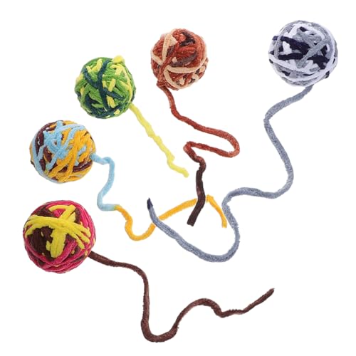 ifundom 5 Stück Glockengarnkugel Spiralspielzeug für Katzen Ball geformt anregend Plüsch interessante Katzenbälle kleines katzenspielzeug Kätzchenspielzeug Kätzchenzubehör ifundom 5 Stück Glockengarnkugel Spiralspielzeug für Katzen Ball geformt anregend Plüsch interessante Katzenbälle kleines katzenspielzeug Kätzchenspielzeug Kätzchenzubehör von ifundom