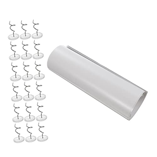 ifundom 6 Blätter Teiliges Selbstklebendes Katzen Kratzschutz für Sofa PVC Möbelschutz mit Nägeln Flexibler Couchschutz gegen Kratzer Geeignet für Katzenmöbel und Kratztraining von ifundom