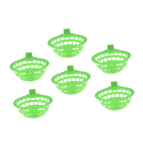 ifundom 6 Stück Brieftaubennest Vogelnest Aus Acryl Finkennester Für Käfige Hängendes Papageiennest Papagei Hängenest Vogelschlafnest Vögel Brüten Nester Vogeleiernest Light Green Abs ifundom 6 Stück Brieftaubennest Vogelnest Aus Acryl Finkennester Für Käfige Hängendes Papageiennest Papagei Hängenest Vogelschlafnest Vögel Brüten Nester Vogeleiernest Light Green Abs von ifundom
