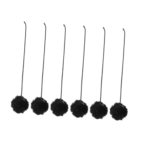 ifundom 6 Stück Ersatzball Für Kratzbäume Für Katzen Für Haustiere Für Katzenbälle Katzenspielzeug Drinnen Kätzchen Zahnen Katze Spielt Ball Schwarz Plüsch ifundom 6 Stück Ersatzball Für Kratzbäume Für Katzen Für Haustiere Für Katzenbälle Katzenspielzeug Drinnen Kätzchen Zahnen Katze Spielt Ball Schwarz Plüsch von ifundom