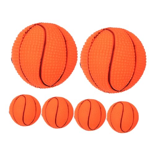 ifundom 6 Stück Kleine Basketball Welpenspielzeuge Hundequietscher Kauspielzeug Quietschendes Hundespielzeug Hundekauball Hundekauspielzeug Ballform Hundespielzeug ifundom 6 Stück Kleine Basketball Welpenspielzeuge Hundequietscher Kauspielzeug Quietschendes Hundespielzeug Hundekauball Hundekauspielzeug Ballform Hundespielzeug von ifundom