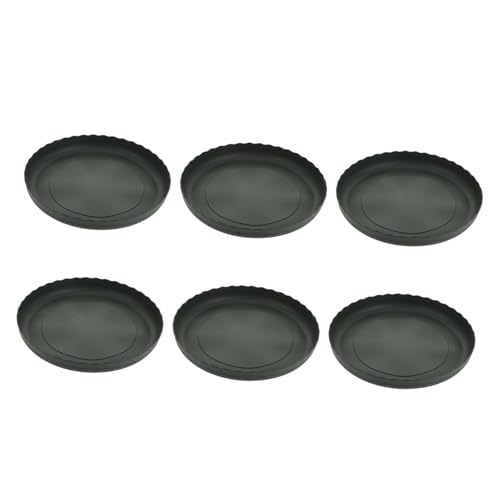 ifundom 6 Stück Pflanzenteller Wasserspeicher Trays für Blumentöpfe und Bonsai Runde Untersetzer für Garten und Balkon Grün für und Ordentliche Pflanzenpflege ifundom 6 Stück Pflanzenteller Wasserspeicher Trays für Blumentöpfe und Bonsai Runde Untersetzer für Garten und Balkon Grün für und Ordentliche Pflanzenpflege von ifundom