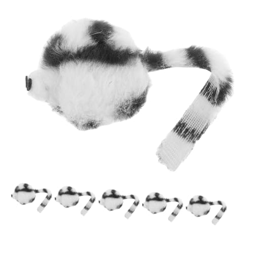 ifundom 6 Stück Süße, Realistische Katzenspielzeug-mäuse, Gefüllt Mit Katzenminze-plüschmaterial, Interaktives Kätzchenspielzeug Für Hauskatzen, Haustierunterhaltung, Mäusespielzeug ifundom 6 Stück Süße, Realistische Katzenspielzeug-mäuse, Gefüllt Mit Katzenminze-plüschmaterial, Interaktives Kätzchenspielzeug Für Hauskatzen, Haustierunterhaltung, Mäusespielzeug von ifundom
