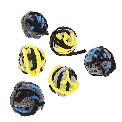 ifundom 6 Stück Teiliges Interaktives Katzenspielzeug aus Plüschbällen Kratzkugeln mit Glocke für Katzen Sicher und Pflegeleicht für Indoor und Kratzverhalten ifundom 6 Stück Teiliges Interaktives Katzenspielzeug aus Plüschbällen Kratzkugeln mit Glocke für Katzen Sicher und Pflegeleicht für Indoor und Kratzverhalten von ifundom