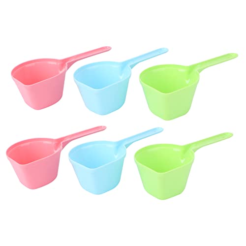 ifundom 6 Stück Teiliges Messlöffel für Haustiere Multifunktionale Futter und Wasserschaufeln Ergonomisches Design für Katzen und Messen von Portionsgrößen für Camping von ifundom
