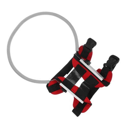 ifundom Antikollisionsring für Blinde Hunde Zubehör für Blinde Hunde Blindes Hundegeschirr Polyester rot von ifundom