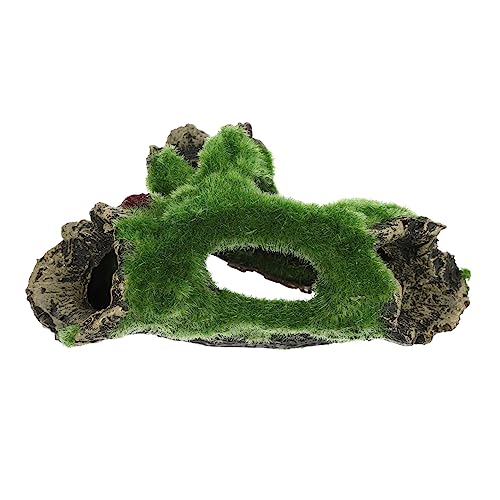 ifundom Aquarium Baumhöhle Deko mit Moos Resin Versteck Ornament Natürliches Aquarium Versteck für Fische und Garnelen Sichere Fish Tank Dekoration für Süß und Meerwasser Pflegeleicht und ifundom Aquarium Baumhöhle Deko mit Moos Resin Versteck Ornament Natürliches Aquarium Versteck für Fische und Garnelen Sichere Fish Tank Dekoration für Süß und Meerwasser Pflegeleicht und von ifundom