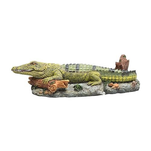 ifundom Aquarium Dekoration Krokodilform aus Harz Fischtank Ornamente für Ansprechende Aquarienlandschaft für Dekoration von Aquarien und Fischbehältern ifundom Aquarium Dekoration Krokodilform aus Harz Fischtank Ornamente für Ansprechende Aquarienlandschaft für Dekoration von Aquarien und Fischbehältern von ifundom