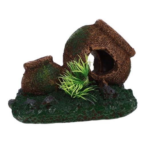 ifundom Aquarium Garnelen Versteck Natürliches Harz Ornament für Fische und Garnelen für Aquarien und Zucht Kompakt und Lebensnah Design ifundom Aquarium Garnelen Versteck Natürliches Harz Ornament für Fische und Garnelen für Aquarien und Zucht Kompakt und Lebensnah Design von ifundom