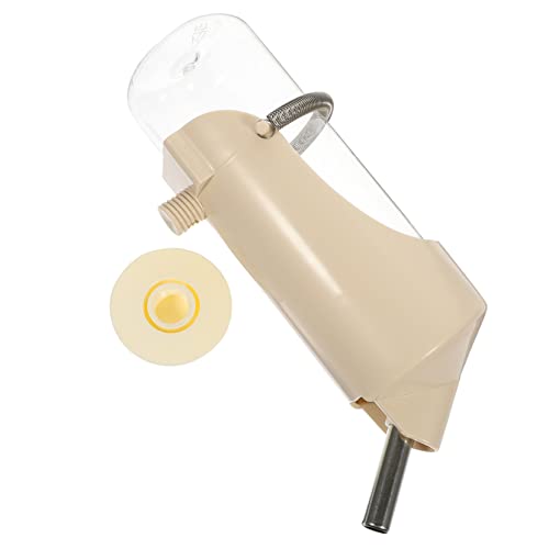 ifundom Automatische Kaninchen-trinkflasche Für Kleintiere Hängender Wasserspender Für Hamster Zubehör Für Käfige Transportable Wasserflasche in Beige Für Meerschweinchen Und Chinchillas ifundom Automatische Kaninchen-trinkflasche Für Kleintiere Hängender Wasserspender Für Hamster Zubehör Für Käfige Transportable Wasserflasche in Beige Für Meerschweinchen Und Chinchillas von ifundom