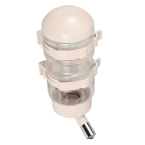 ifundom Automatischer Haustier Wasserspender mit Rollkugelventil Auslaufsicherer Trinkflasche für Hunde und Kleine Tiere Transparenter Futterspender Befestigen Am Käfig ifundom Automatischer Haustier Wasserspender mit Rollkugelventil Auslaufsicherer Trinkflasche für Hunde und Kleine Tiere Transparenter Futterspender Befestigen Am Käfig von ifundom