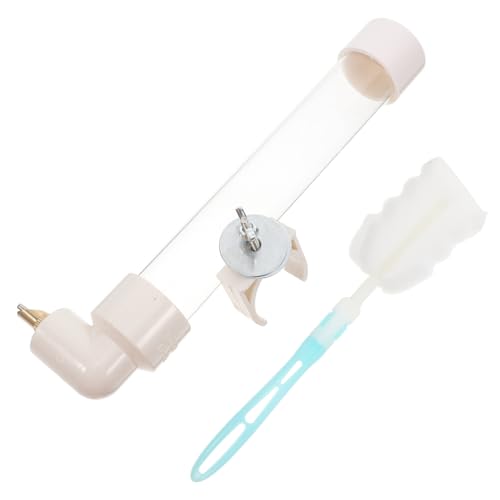 ifundom Automatischer Wasserspender für Kaninchen und Papageien Großer Trinkflaschen Nippel Langlebig Platzsparend Vielseitig Einsetzbar für Kleintiere und Vogelkäfige ifundom Automatischer Wasserspender für Kaninchen und Papageien Großer Trinkflaschen Nippel Langlebig Platzsparend Vielseitig Einsetzbar für Kleintiere und Vogelkäfige von ifundom