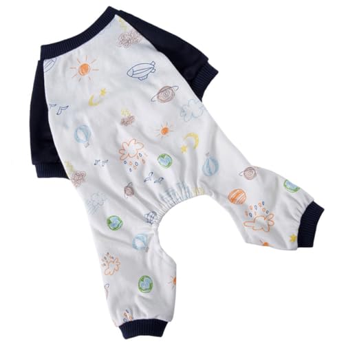 ifundom Baumwoll -pet -Pyjama Schlafkleidung Für Welpen Haustier Abdeckung Dackelkleidung Weichere Hundekleidung Hundebekleidung Nachtwäsche Für Hunde Polyester Baumwolle ifundom Baumwoll -pet -Pyjama Schlafkleidung Für Welpen Haustier Abdeckung Dackelkleidung Weichere Hundekleidung Hundebekleidung Nachtwäsche Für Hunde Polyester Baumwolle von ifundom