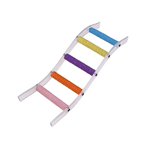 ifundom Bunte Kletterleiter für Haustiere Design Langlebiges Sicheres für Hamster Papageien Kleine Tiere Geeignet Leicht zu Reinigen und Widerstandsfähig ifundom Bunte Kletterleiter für Haustiere Design Langlebiges Sicheres für Hamster Papageien Kleine Tiere Geeignet Leicht zu Reinigen und Widerstandsfähig von ifundom
