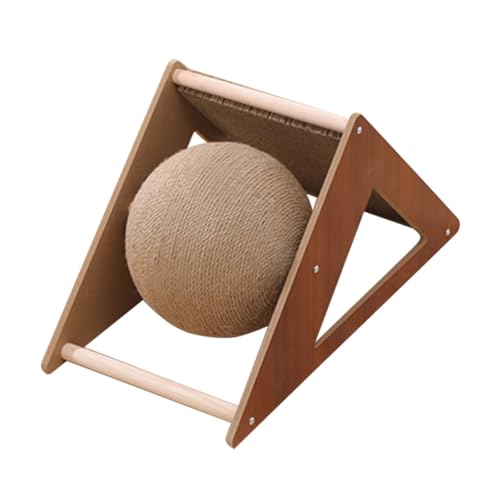 ifundom Cat Scratching Board Triangle Ball Cat Scratch Plate for Kittens Interactive Scratching Toy for Cats Portable Pet Supplies Keeps Furniture ifundom Cat Scratching Board Triangle Ball Cat Scratch Plate for Kittens Interactive Scratching Toy for Cats Portable Pet Supplies Keeps Furniture von ifundom