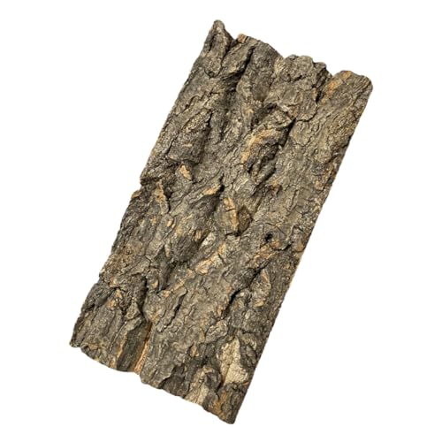 ifundom DIY Terrarium Hintergrund Korkrinde für Reptilienbecken und Aquarien Dekoration Natürliches Design Klettermatte für Reptilien und Fische von ifundom