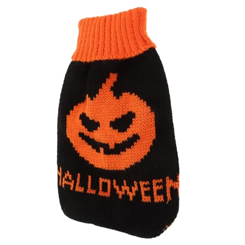 ifundom Dekorative Hundekleidung Winterwarme Hundekleidung Halloween-welpenpullover Halloween-Hunde-Kapuzenpullis Thermischer Welpenmantel Halloween-Haustier-Outfit Astral Haustierzubehör von ifundom