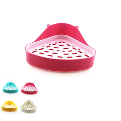 ifundom Dreieckiger Töpfchen Trainer für Kleintiere Hochwertige Tier Toilette für Hamster Chinchilla und Meerschweinchen Platzsparendes Design Klein Zufällige ifundom Dreieckiger Töpfchen Trainer für Kleintiere Hochwertige Tier Toilette für Hamster Chinchilla und Meerschweinchen Platzsparendes Design Klein Zufällige von ifundom
