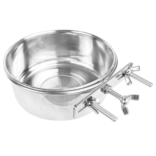 ifundom Edelstahl Haustiernapf Katzenfutter Schüssel Hängend Kätzchen Wassernapf Kratzfest Bpa frei für Katzen und Kleine Hunde ifundom Edelstahl Haustiernapf Katzenfutter Schüssel Hängend Kätzchen Wassernapf Kratzfest Bpa frei für Katzen und Kleine Hunde von ifundom