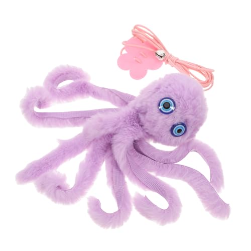 ifundom Elastic Cat Stick Katzenspielzeug Plüsch Violett ifundom Elastic Cat Stick Katzenspielzeug Plüsch Violett von ifundom