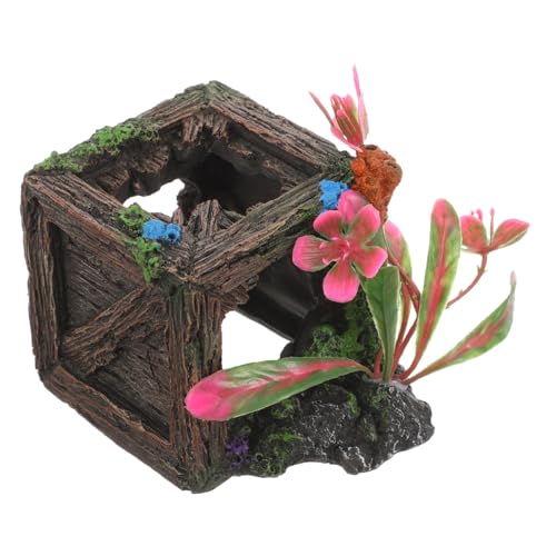 ifundom Fischtank -Set -Dekorationen Versteckhöhle Aquarium Aquarienversteck Höhle Versteck Große Aquariendekorationen Klein Landschaftsbau Aquarienlandschaftsdekoration Ornament Harz ifundom Fischtank -Set -Dekorationen Versteckhöhle Aquarium Aquarienversteck Höhle Versteck Große Aquariendekorationen Klein Landschaftsbau Aquarienlandschaftsdekoration Ornament Harz von ifundom