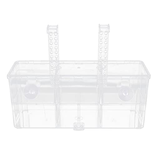 ifundom Fischzucht Isolationsbox für Aquarien Hatching Inkubator für Kleine Fische Sicher und Gesund Schützt Schwache und Verletzte Fische Erhöht Überlebensrate von ifundom