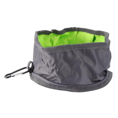 ifundom Futternapf für Haustiere Schüssel Outdoor-Wassernapf für Hunde Welpe Outdoor -Zeug Pet Feeder Bowl Hundenäpfe Dog Bowl hundeschale dogbowl hundefutternapf Katzenfutterschale Grey von ifundom