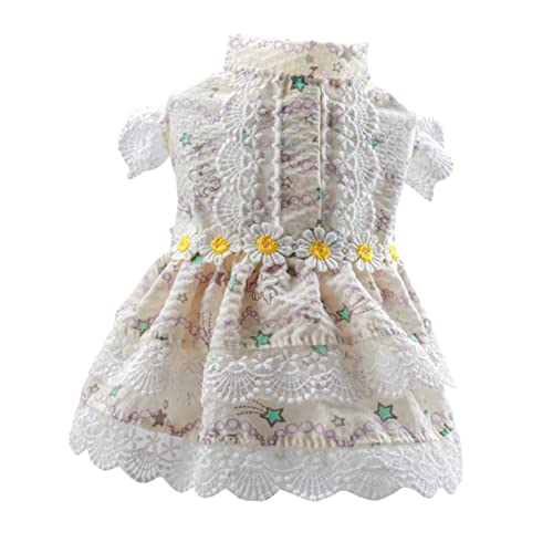 ifundom Geblümtes Prinzessinnenkleid Tutu-Rock Für Hunde Hund Badehose Atmungsaktives Hundekleid Hundekostü Hundekleid Strand Hund Sommer Pullover Polyester Frühling Und Sommer ifundom Geblümtes Prinzessinnenkleid Tutu-Rock Für Hunde Hund Badehose Atmungsaktives Hundekleid Hundekostü Hundekleid Strand Hund Sommer Pullover Polyester Frühling Und Sommer von ifundom