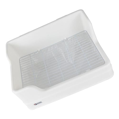 ifundom Große Kaninchen Toilette mit Abnehmbarem Spritz Design Geruchsfreier Langlebiger Käfig Wc Einsatz Leicht zu Reinigen für Hamster und Kleintiertraining ifundom Große Kaninchen Toilette mit Abnehmbarem Spritz Design Geruchsfreier Langlebiger Käfig Wc Einsatz Leicht zu Reinigen für Hamster und Kleintiertraining von ifundom