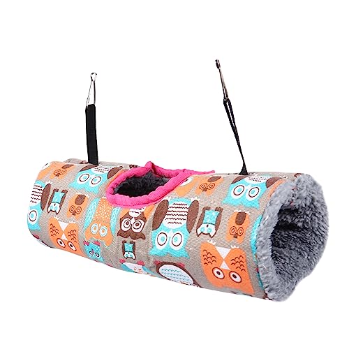 ifundom Hängender Tunnel für Chinchillas und Nager Warmes Bett für Hamster Frettchen Zuckergleiter Bequeme Schlafgelegenheit mit Clips für Käfige für Kleine Haustiere ifundom Hängender Tunnel für Chinchillas und Nager Warmes Bett für Hamster Frettchen Zuckergleiter Bequeme Schlafgelegenheit mit Clips für Käfige für Kleine Haustiere von ifundom