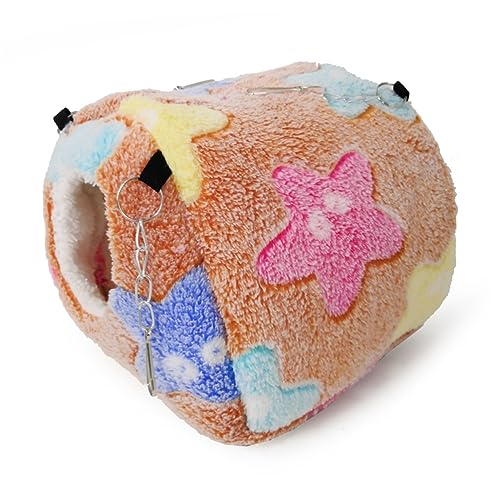 ifundom Hängendes Hamsterbett Winterwarme Hängematte für Kleine Haustiere Gemütliches Nest für Hamster und Eichhörnchen Leicht zu Reinigen und Vielseitig Einsetzbar Zufällige Farbe ifundom Hängendes Hamsterbett Winterwarme Hängematte für Kleine Haustiere Gemütliches Nest für Hamster und Eichhörnchen Leicht zu Reinigen und Vielseitig Einsetzbar Zufällige Farbe von ifundom