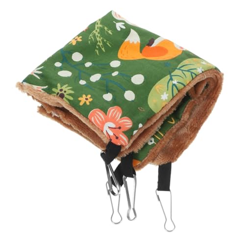 ifundom Hängematte Für Kleintiere Bequeme Doppelschichtige Kleintierhängematte in Grün Für Hamster Zuckerglider Und Chinchillas Atmungsaktiv Tragbar Zum Spielen Und Schlafen ifundom Hängematte Für Kleintiere Bequeme Doppelschichtige Kleintierhängematte in Grün Für Hamster Zuckerglider Und Chinchillas Atmungsaktiv Tragbar Zum Spielen Und Schlafen von ifundom