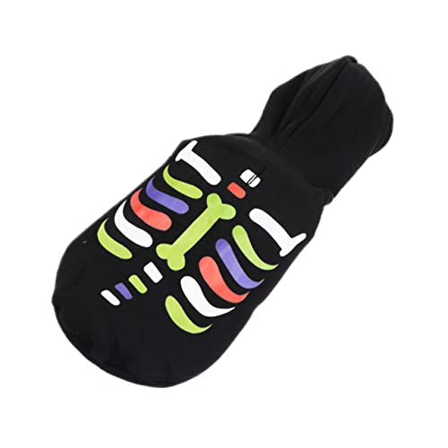 ifundom Halloween Hundepullover aus Baumwolle mit Skelettmuster Lustiger Halloween Hundeh Hoodie Atmungsaktiv Bequem XL Kostüm für Haustierpartys und Feiern ifundom Halloween Hundepullover aus Baumwolle mit Skelettmuster Lustiger Halloween Hundeh Hoodie Atmungsaktiv Bequem XL Kostüm für Haustierpartys und Feiern von ifundom