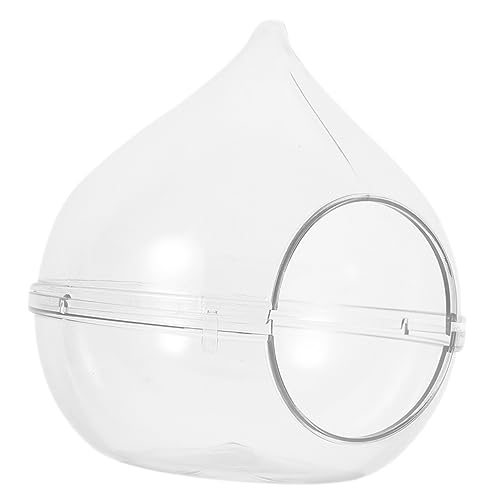 ifundom Hamster Badeschale Transparente Badewanne für Kleintiere Hygienische Sandbad Box Kleine Badewanne für Hamster Ausruhen für Chinchillas ifundom Hamster Badeschale Transparente Badewanne für Kleintiere Hygienische Sandbad Box Kleine Badewanne für Hamster Ausruhen für Chinchillas von ifundom