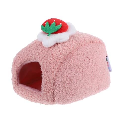 ifundom Hamster Baumwollnest Hängematte Cartoon Hamsternest Kleines Hamsterhaus Hamsterverstecke Hamster Hängebett Hamsterversteck Hamster Winterwärmnest Kleines Haustier von ifundom