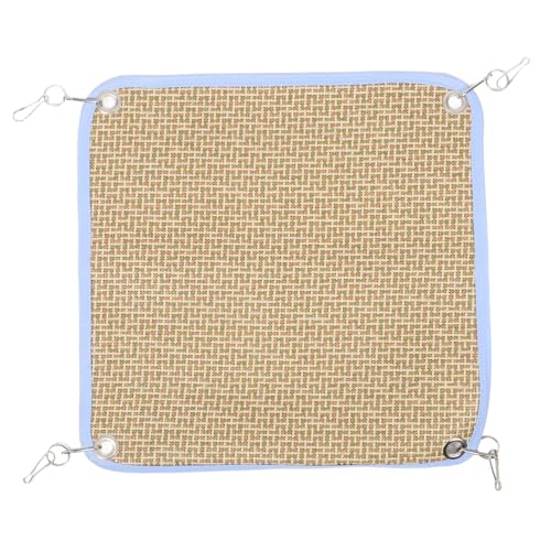 ifundom Hamster Hängematte aus Stroh Kletterspielzeug Hängeschaukel für Kleine Käfige Langlebiges Eisenmaterial Einfache Befestigung Komfortabel für Zwerghamster und Kleintiere ifundom Hamster Hängematte aus Stroh Kletterspielzeug Hängeschaukel für Kleine Käfige Langlebiges Eisenmaterial Einfache Befestigung Komfortabel für Zwerghamster und Kleintiere von ifundom