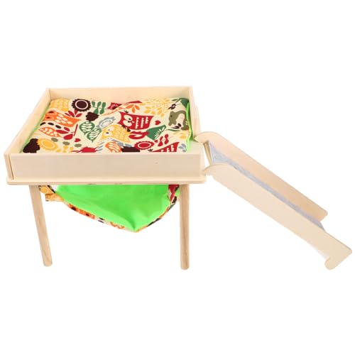 ifundom Hamster Holzloch -Hängematte Set Betten Meerschweinchen-Hängematte mit Ständer Hamsterleiter Hamsterbettwäsche Zubehör für kleine Haustierkäfige Haustierkäfig -Hängematte hölzern ifundom Hamster Holzloch -Hängematte Set Betten Meerschweinchen-Hängematte mit Ständer Hamsterleiter Hamsterbettwäsche Zubehör für kleine Haustierkäfige Haustierkäfig -Hängematte hölzern von ifundom