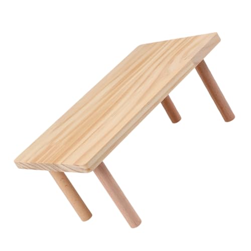 ifundom Hamster Holzplattform Kletterspielzeug aus Massivem Holz Langlebig Sicher Erweiterbar als Zweistöckige Kleintier plattform für Hamster Käfig Zubehör und Dekorative Tierumgebung ifundom Hamster Holzplattform Kletterspielzeug aus Massivem Holz Langlebig Sicher Erweiterbar als Zweistöckige Kleintier plattform für Hamster Käfig Zubehör und Dekorative Tierumgebung von ifundom