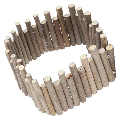 ifundom Hamster Käfig Zaun aus Natürlichem Holz Zaun für Hamster Einfach zu Reinigen Robust und Sicher für Käfige und Freilaufgehege ifundom Hamster Käfig Zaun aus Natürlichem Holz Zaun für Hamster Einfach zu Reinigen Robust und Sicher für Käfige und Freilaufgehege von ifundom