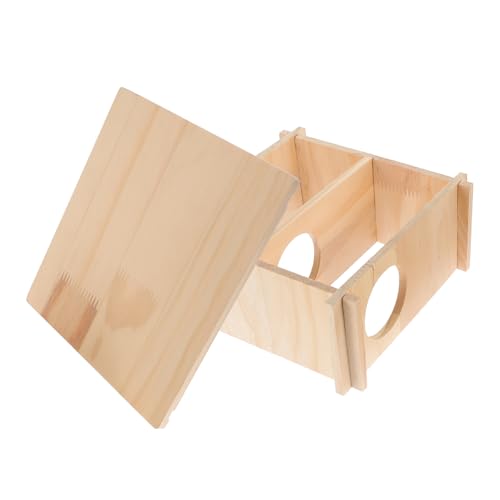 ifundom Hamster Labyrinth Hölzernes Meerschweinchenspielzeug Hamster Käfigdekor für und für Kleintiere Schlafen ifundom Hamster Labyrinth Hölzernes Meerschweinchenspielzeug Hamster Käfigdekor für und für Kleintiere Schlafen von ifundom