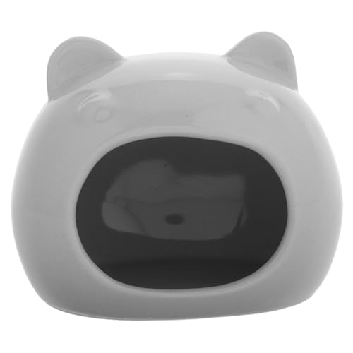 ifundom Hamster Porzellan Nest Aquarium Keramik Versteck Hamster Chinchilla Nest Keramik Hamster Versteck Hamster Hütte Keramik Hamster Nest Versteck Hamster Keramik von ifundom