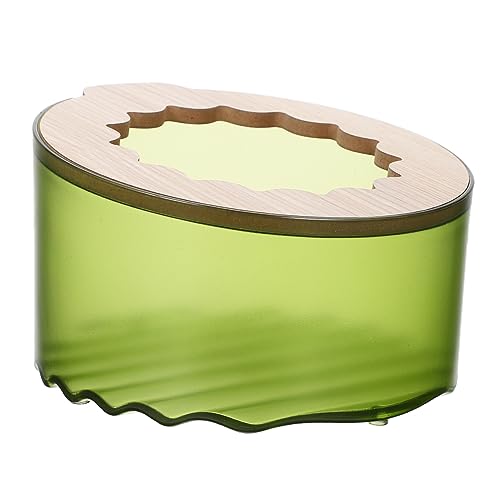 ifundom Hamster Sandbad Box Transparentes Hamsterbad mit Praktischem Versteck Kompakt und Langlebig für Hamsterpflege und Sauberkeit Multifunktional für Tierhaltung von ifundom