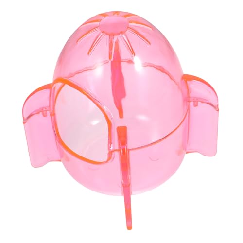 ifundom Hamster Toilette Transparent für Kleine Haustiere Hamster Badewanne Langlebiges Kunststoffmaterial für Badezimmer Sicht für Halter Zubehör von ifundom