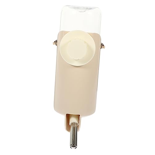 ifundom Hamster Trinkflasche Auslaufsicher Bpa Frei mit Rollkopf Wasserspender für Kaninchen Meerschweinchen und Kleintiere Einfache zum Aufhängen Am Käfig Beige ifundom Hamster Trinkflasche Auslaufsicher Bpa Frei mit Rollkopf Wasserspender für Kaninchen Meerschweinchen und Kleintiere Einfache zum Aufhängen Am Käfig Beige von ifundom